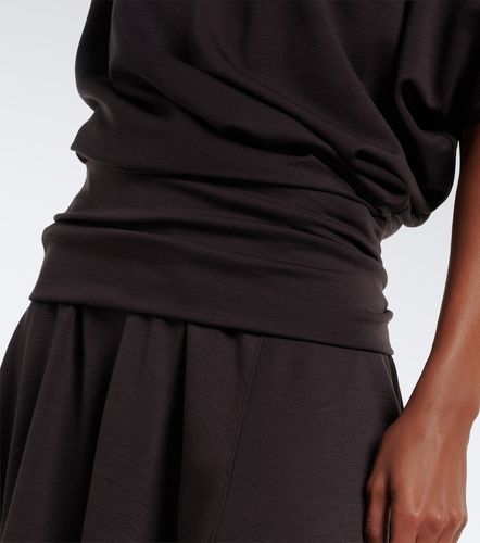 Lemaire Gathered wool-blend dress - Lemaire - Modalova