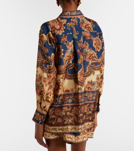 Camisa Aster de seda estampada - Zimmermann - Modalova