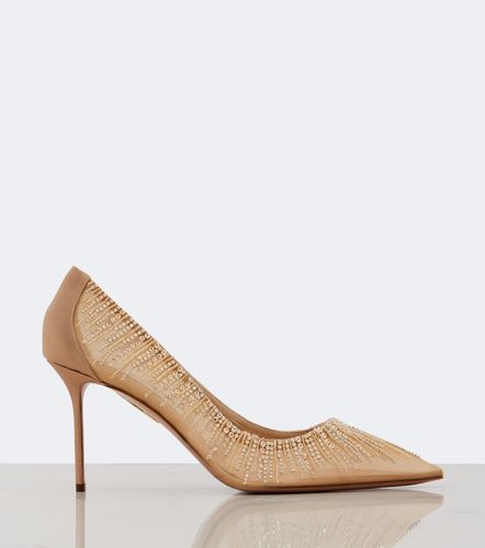 Pumps Soft Sky in tulle e raso - Aquazzura - Modalova
