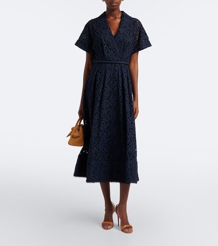 Vestido midi Antalya de bordado inglés - Rebecca Vallance - Modalova