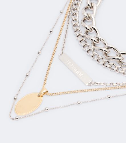 Rabanne Layered chain necklace - Rabanne - Modalova