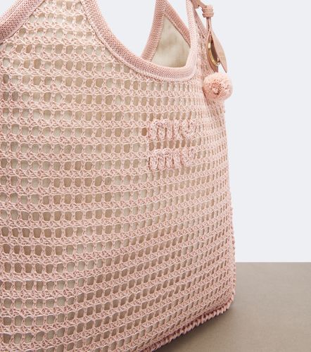 Miu Miu Shopper Ivy de croché - Miu Miu - Modalova