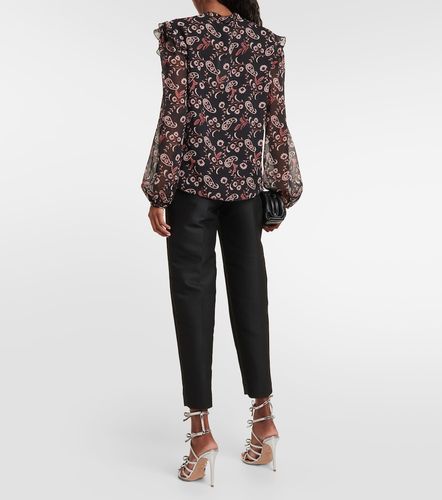 Printed silk blouse - Giambattista Valli - Modalova