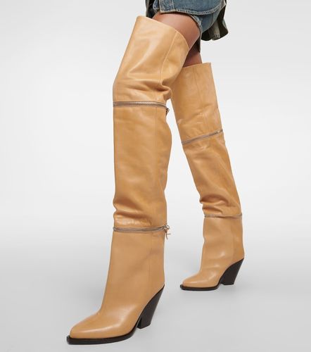 Botas mosqueteras Lelodie de piel - Isabel Marant - Modalova