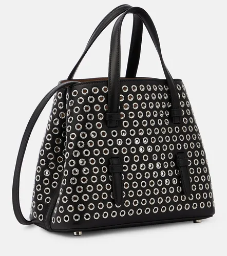 Mina 20 embellished leather top-handle bag - Alaia - Modalova