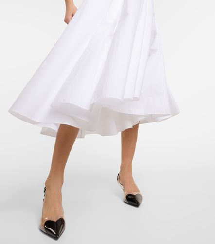 Alaïa Vestido midi de algodón - Alaia - Modalova