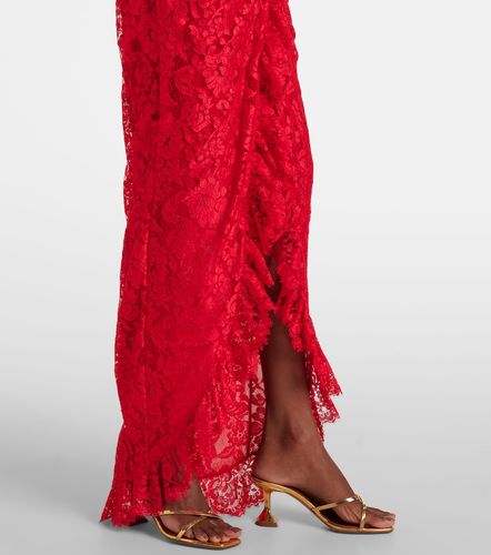 Maxikleid aus Spitze - Alessandra Rich - Modalova