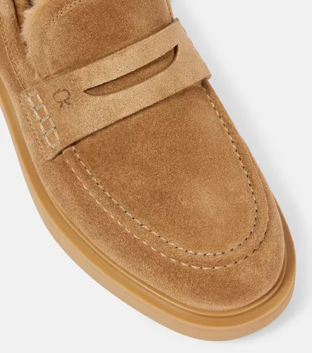 Harris suede penny loafers - Gianvito Rossi - Modalova