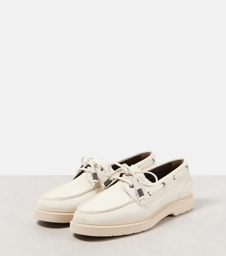 Segelschuhe aus Veloursleder - Brunello Cucinelli - Modalova