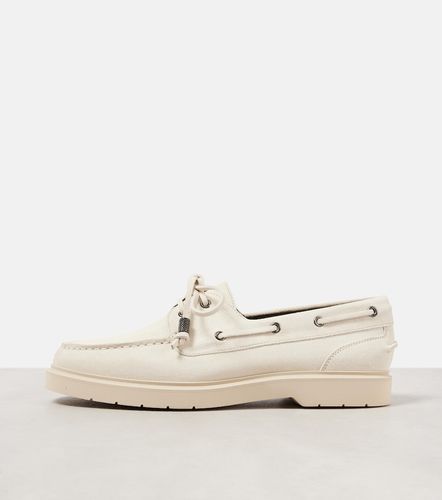 Brunello Cucinelli Suede boat shoes - Brunello Cucinelli - Modalova