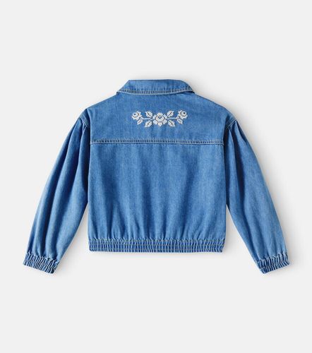 Chaqueta bomber Jacky de denim bordada - C'era Una Volta - Modalova