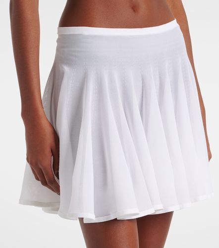 Alaïa Minifalda plisada semitransparente - Alaia - Modalova