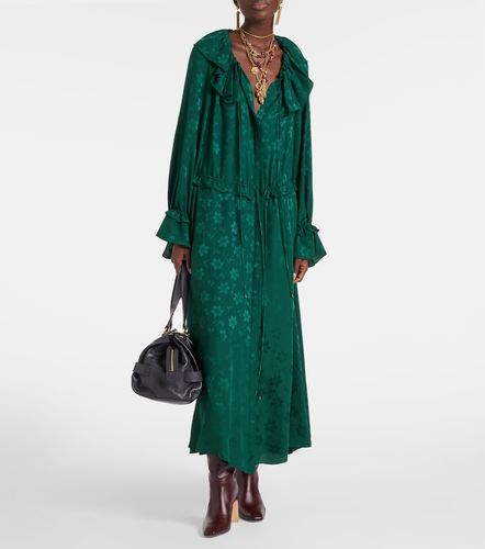 Chloé Abito midi in jacquard di seta - Chloe - Modalova