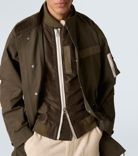 Sacai Cotton-blend ripstop jacket - Sacai - Modalova