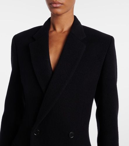 Double-breasted wool coat - Balenciaga - Modalova