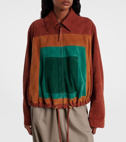Loewe Blusa Balloon in suede - Loewe - Modalova