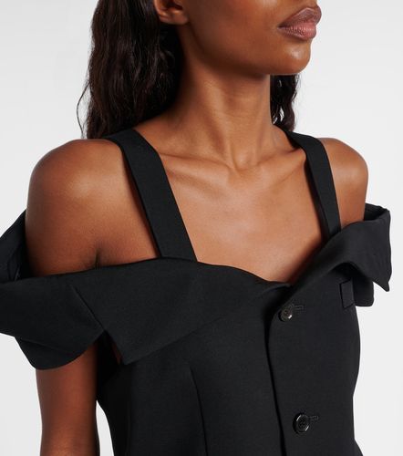 Noir Kei Ninomiya Cutout wool top - Noir Kei Ninomiya - Modalova