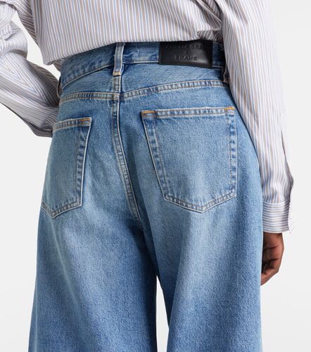 X Amelia Gray Jort high-rise denim shorts - Frame - Modalova