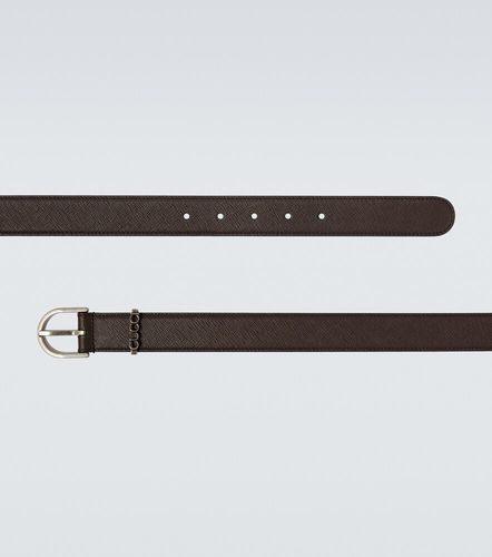 Gürtel Script aus Leder - Gucci - Modalova