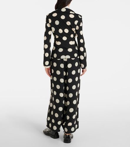Polka-dot wide-leg pants - Junya Watanabe - Modalova