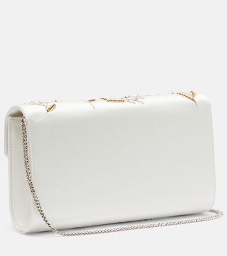 Efflorescence embellished satin clutch - Roger Vivier - Modalova