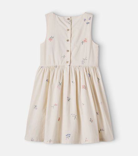 Vestido Thelma de algodón bordado - Wheat - Modalova