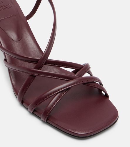 Monili leather slingback sandals - Brunello Cucinelli - Modalova