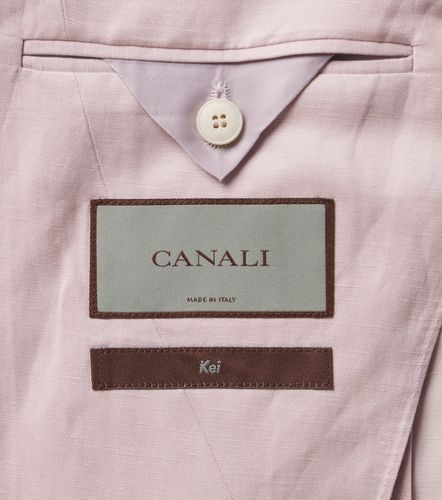 Canali Blazer de lino y seda - Canali - Modalova