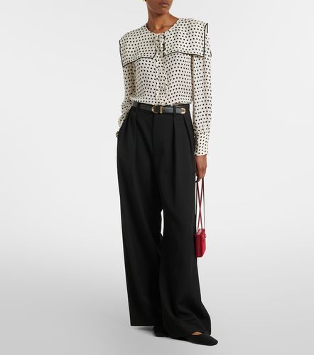 Frame Fleet polka-dot silk blouse - Frame - Modalova