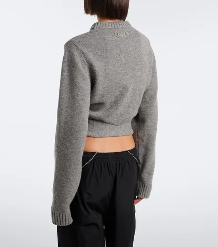 Cropped Pullover aus Wolle - Balenciaga - Modalova