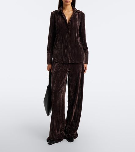 Camisa Madi White Label de terciopelo - Proenza Schouler - Modalova