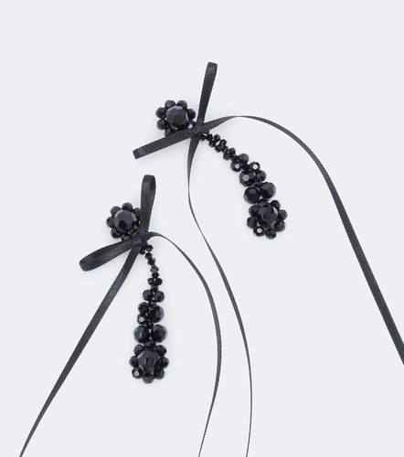 Victorian Drip embellished drop earrings - Simone Rocha - Modalova