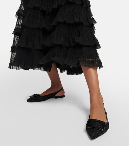 Gommettine net slingback flats - Roger Vivier - Modalova