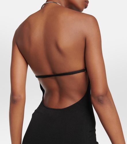 Vestido largo Clava con cuello halter - Aya Muse - Modalova
