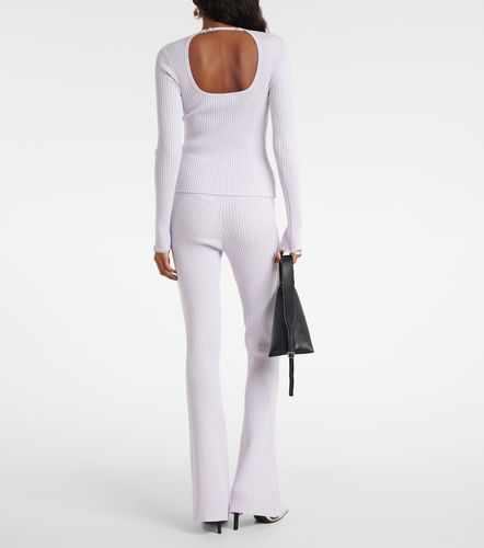 Courrèges Top aus Rippstrick - Courreges - Modalova