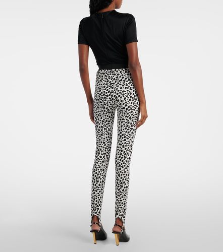 Versace Leopard-print leggings - Versace - Modalova