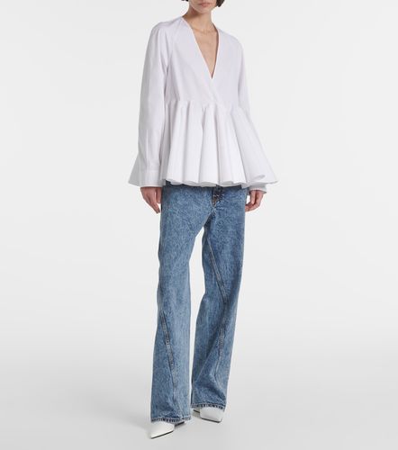 Alaïa Blusa Flare de algodón - Alaia - Modalova