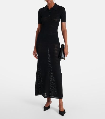 Victoria Beckham Polo de pointelle - Victoria Beckham - Modalova