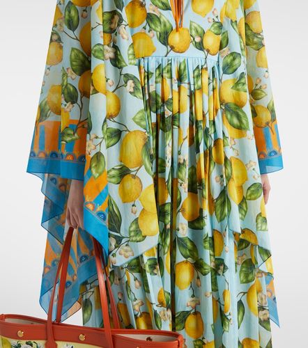 Caftán Taormina de algodón estampado - Dolce&Gabbana - Modalova