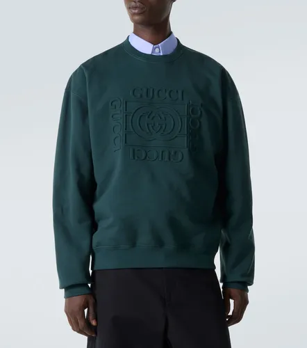 Sudadera de jersey de algodón con GG - Gucci - Modalova