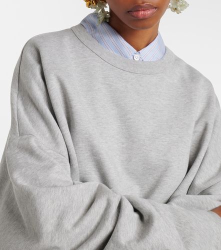 Sudadera de jersey de algodón dreapeada - Dries Van Noten - Modalova