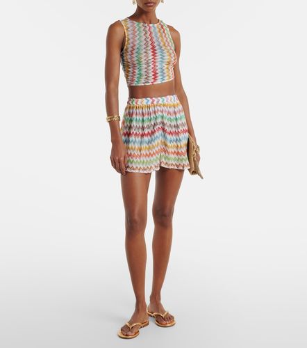 Missoni Zigzag lame shorts - Missoni - Modalova