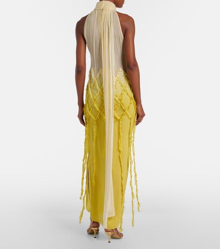 Blumarine Abito lungo in crepon - Blumarine - Modalova