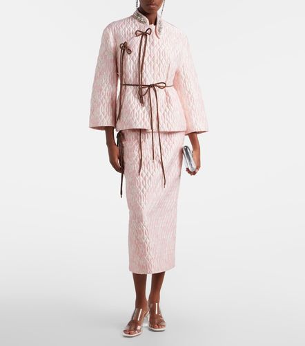 Embellished quilted jacket - Simone Rocha - Modalova