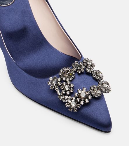 Efflorescence 65 embellished satin pumps - Roger Vivier - Modalova