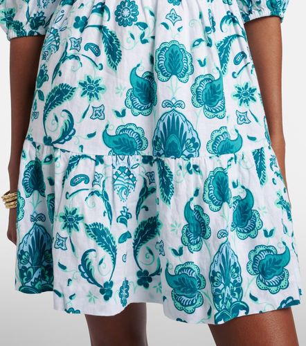 Kos paisley linen minidress - Heidi Klein - Modalova