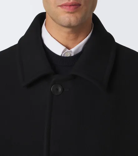 Wool and cashmere coat - Giorgio Armani - Modalova