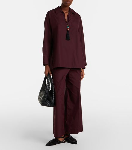 Weite Cropped-Hose aus Baumwollpopeline - 'S Max Mara - Modalova