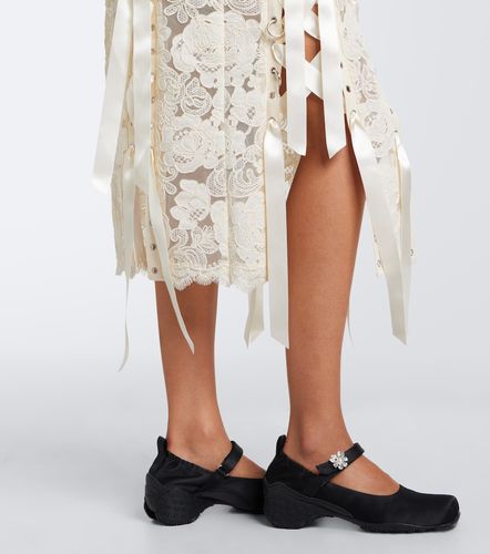 Midirock Unraveling aus Spitze - Simone Rocha - Modalova