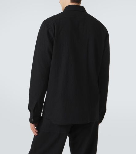 Camicia Work in flanella di cotone e lana - Rick Owens - Modalova